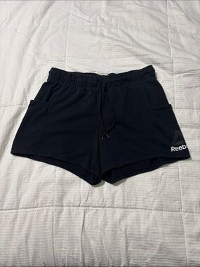 Reebok Black Women's Training Shorts with Drawstring
